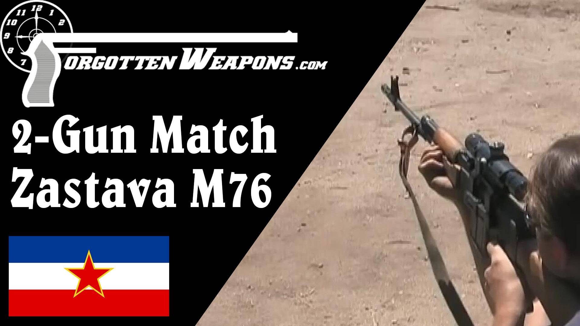 【被遗忘的武器/双语】少前签到枪Zastava M76实弹射击挑战赛
